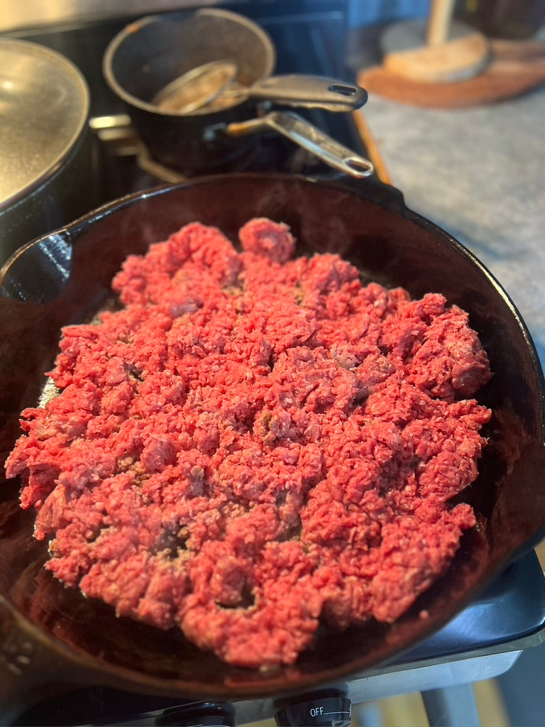 Lean Ground Beef $8.50/lb